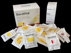 Serovital Dietary Supplement Capsules Anti-Aging + Glow Sticks – Huge Sealed Lot