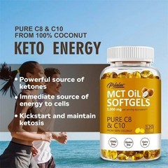 MCT Oil 240pcs – Supports Energy and Mental Clarity, Appetite Suppressant