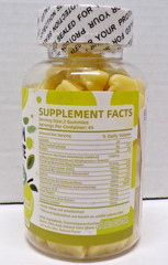Openovomins Magnesium Glycinate Gummies 2500+ Mg Lemon 90 Gummies Exp Oct26