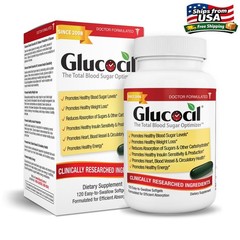 Glucocil 30-Day Supply 120CT – Premium Blood Sugar Support – 2+ Million Sold