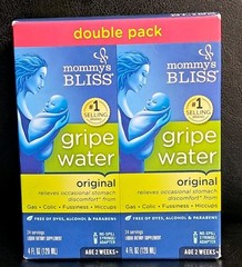 Mommy’s Bliss Original Gripe Water Gas and Colic Relief Gentle and Safe 2-Pack
