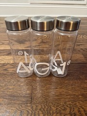 3 Pack – AG1 Athletic Greens 16oz BPA Free Tritan Shaker Bottle / Lid