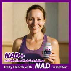 2 Pack NAD Supplement 1,119 mg Green Tea + Astaxanthin for Women & Men Energy
