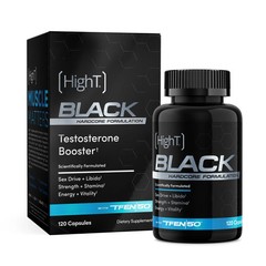 High T Black 120ct Men Supplement | Energy Strength Stamina Libido Support