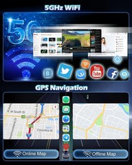 4G+128G Car Stereo for Ford Transit 150 250 350 2015 2016 2017 2018 2019 with…