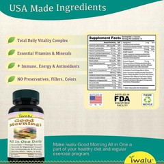 Once a Day Multivitamin | Best Supplement Capsule Pill Men Women FREE SHIP