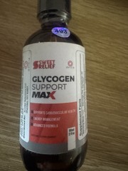 Sweet Relief Glycogen Support MAX, Liquid Supplement 2oz Exp 7/26