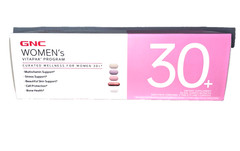 SEALED & NEW GNC Women’s 30+ Vitapak Multivitamin; Stress, Bone and Skin Support