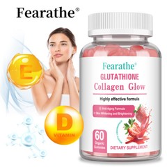 Glutathione Collagen Glow Gummies – Skin Delicate,Reduce Oxidantion 60 gummies