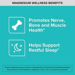 Magnesium Capsules 420Mg, 100% DV, High Absorption Magnesium Supplement, Extra S