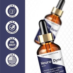 2 Pack NeuroDyne Drops, NeuroDyne Supplement Memory Focus Mind Energy Health…