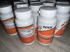 13x Bottles NOW Glucomannan 475 mg 60 Caps Each- Exp 8/2026