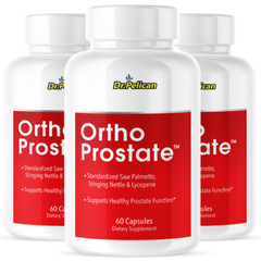 Ortho Prostate- Support Supplement for Men – Urinary & Bladder Health-3 Bottles