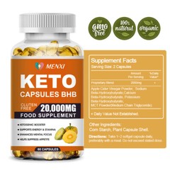 Keto BHB Diet Pills Fat Burner Diet Weight Loss Supplement Low Calorie Slimming