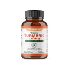 Turmeric Curcumin 30/60/120 Capsules 1000mg for Joint Comfort & Digestive Health