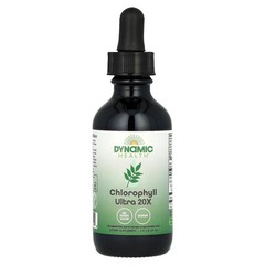 2 X Dynamic Health, Chlorophyll Ultra 20X, 2 fl oz (59 ml)