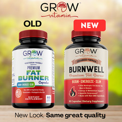 Grow Vitamin Leanfire Fat Loss & Weight Control + Energy Support