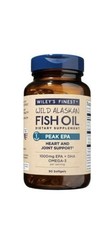 Wiley’s Finest Wild Alaskan Fish Oil Peak EPA-Triple Strength Peak EPA,DHA-90pcs