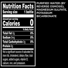 Premium Purified Water, Ph Balanced with Electrolytes, 100% Recycled Plastic Bot