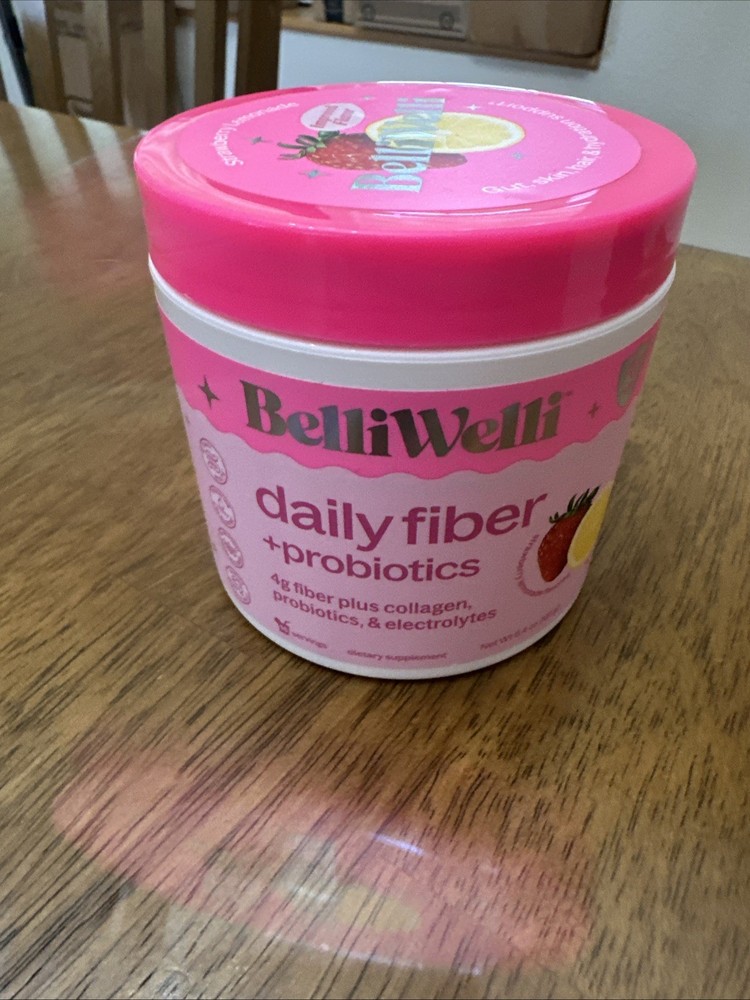 Belli Welli Daily Fiber Supplement Powder with Collagen Probiotics & Electrol…