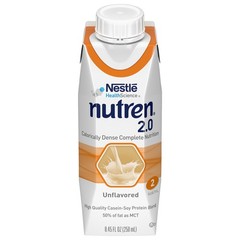 Nutren (2.0 kcal/mL) Calorically-Dense Tube Feeding Formula, Unflavored, 8.45…