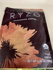 RYZE Mushroom Coffee Organic Superfood Blend 6.35 oz Bags Lot of 2 Exp 1/2028