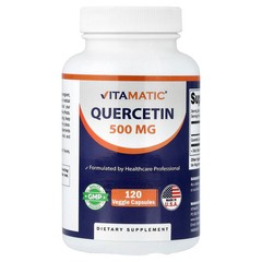 2 X Vitamatic, Quercetin, 500 mg, 120 Veggie Capsules