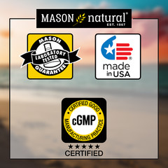 Mason Natural Plant Based Ultra Digestive Enzymes – May Reduce Bloating, 60 Caps