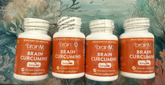 BrainMD Brain Curcumins 4 BOTTLES NEW & SEALED