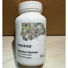 Thorne Magnesium Glycinate 120mg 90 Capsules Sleep Muscle Support EXP 07/2028