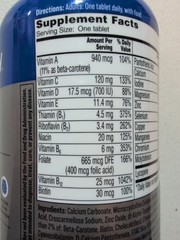 One A Day Men’s 50 Plus Healthy Advantage Multivitamin 200 Tablets 02/2027
