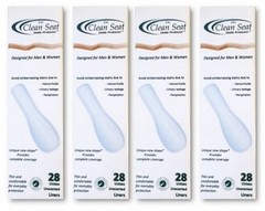 4 Pack (112 pcs) Unscented/Complete Coverage for Men and Women 120