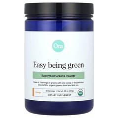 2 X Easy Being Green, Superfood Greens Powder, Orange, 8.5 oz (240 g)
