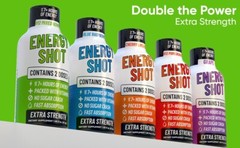 (48 Pack) Grade A Quality Energy Shots, B12 Berry, Energy Lasts Up to 7+ Hours