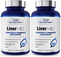 1MD LiverMD – Liver Support Supplement | Siliphos Milk Thistle Extract – High…