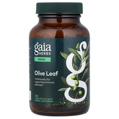 2 X Gaia Herbs, Olive Leaf, 120 Liquid Phyto-Caps�