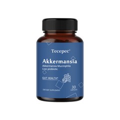 Akkermansia Muciniphila Live Probiotic Supplements Gut Health 30-120 Capsules