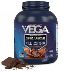 Vega Protein + Recovery, Chocolate, 4.4 lb, 45 Servings