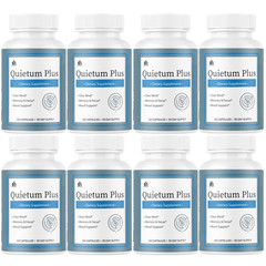 Quietum Plus Advanced Supplement Formula Healthy Ear Official- 8 Bottles
