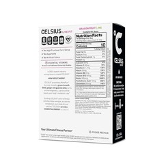 Energy Drink Powder Sticks Dragonfruit Lime Pack 2.8 Oz Travel Hydration