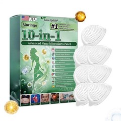 Moringa 10-IN-1 Advanced Nano Microneedle Slimming Patch 7pcs/box * 1-10 Boxs