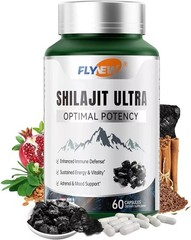 Shilajit Shilajit Ultra Optimal Potency, Energy& Vitality, Flynew L-arginine