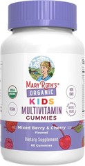 Mary Ruth’s Organic Kids Multivitamin Gummies (Mixed Berry&Cherry Flavor)exp2027