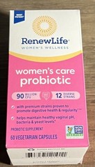 Renew Life Women’s Care Probiotic 90 Billion CFU 60ct BNIB