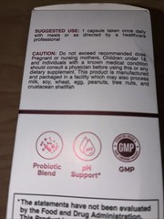 Vaginal Probiotic for Women – 7 Billion CFU Lactobacillus Blend 30 Veg 02/2028
