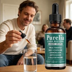Liver Purelia Restore Drops – With Milk Thistle, L-Glutathione 60ml
