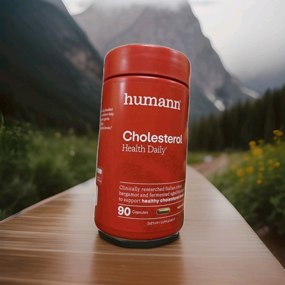 Humann Cholesterol Daily Health Dietary Supplement 90 Capsules, Exp 2027