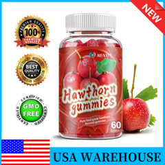 Hawthorn Gummies for Kids & Adults – Lower Cholesterol, Digestive Support Gummy