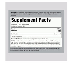 Ox Bile Forte 500mg 120 Capsules Digestive Support