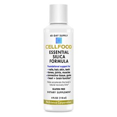 Cellfood Silica Formula 4 oz Fresh Made In USA Free Shipping